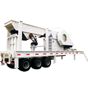 Mobile crushing station