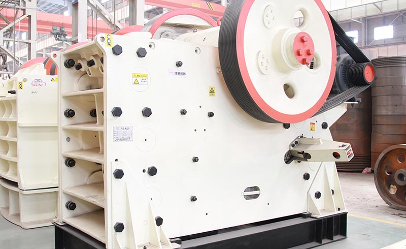 CJ series of euro jaw crusher production site