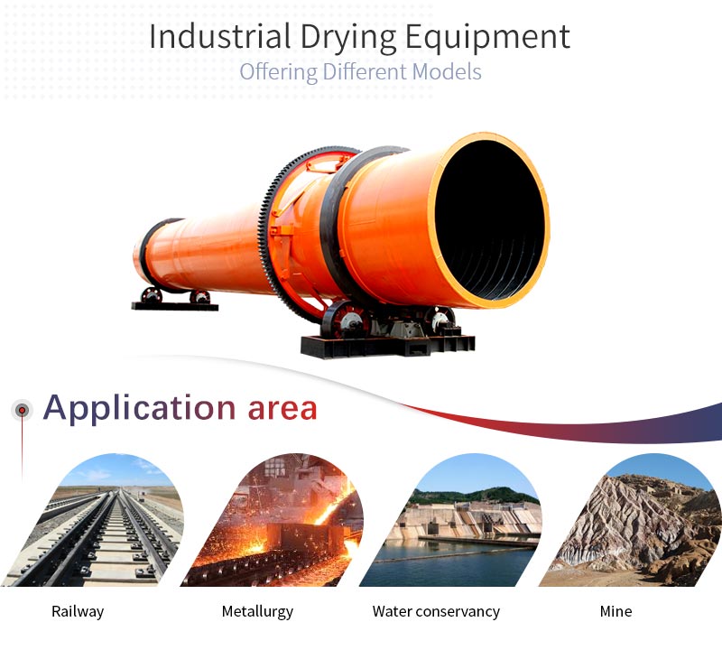 rotary dryer applications and applicable materials
