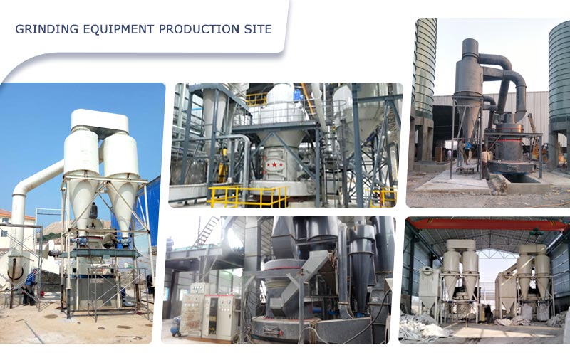 grinding equipment production site