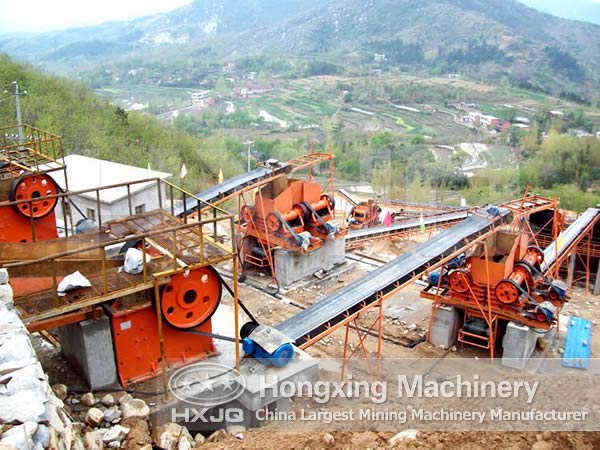 sand production line