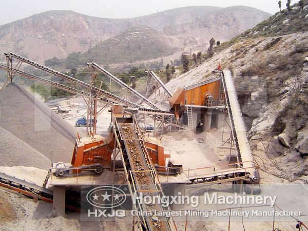 sand production line