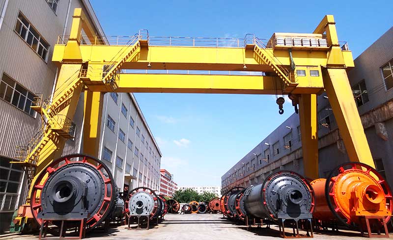 HXJQ ball mill production plant area