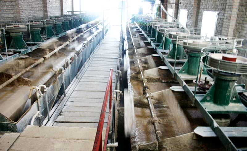 flotation machine production site