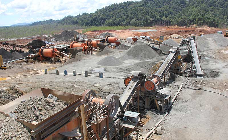 ore processing plant