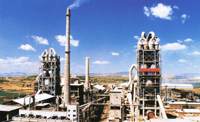 rotary kiln production site