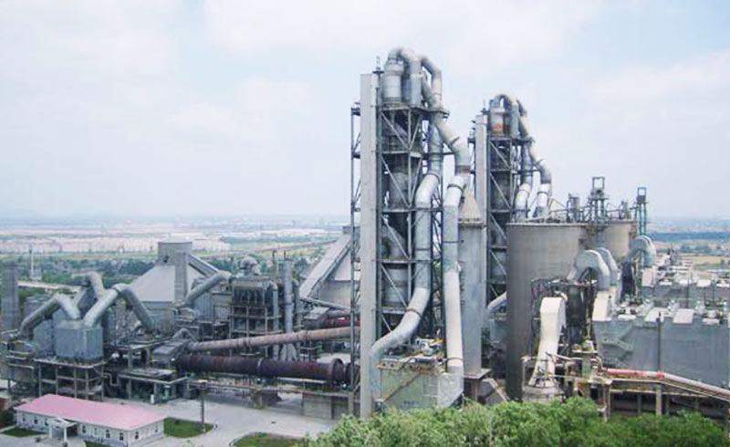 raw material mill production site