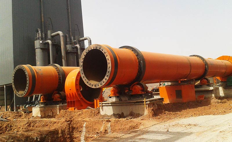 sand dryer production site