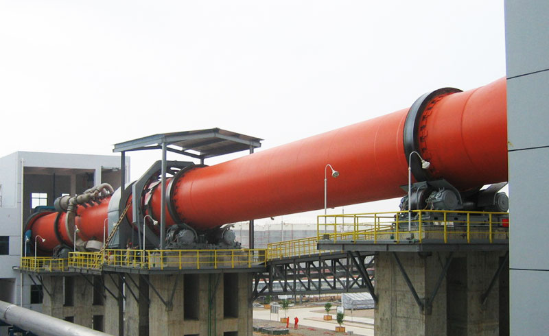 rotary dryer production site