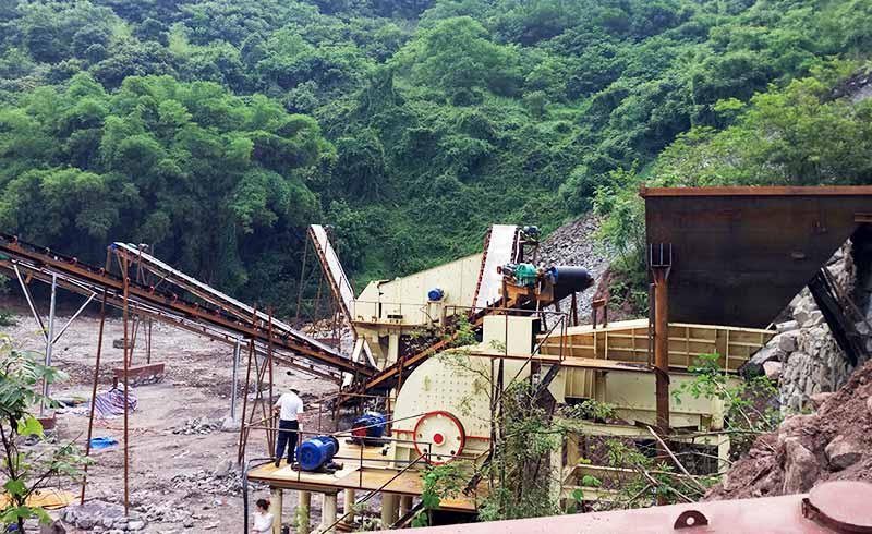 PCZ heavy hammer crusher production site