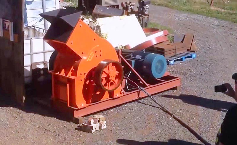 hammer crusher production site
