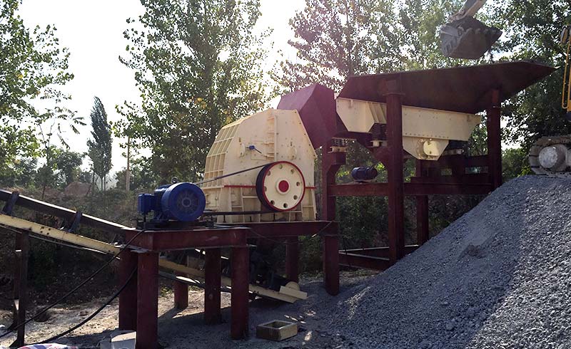PCX hammer shaping crusher production site