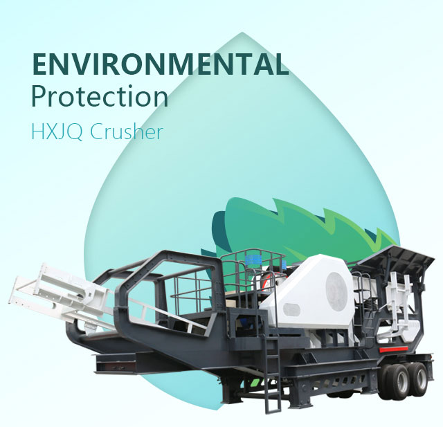 Environmentally friendly mobile crusher