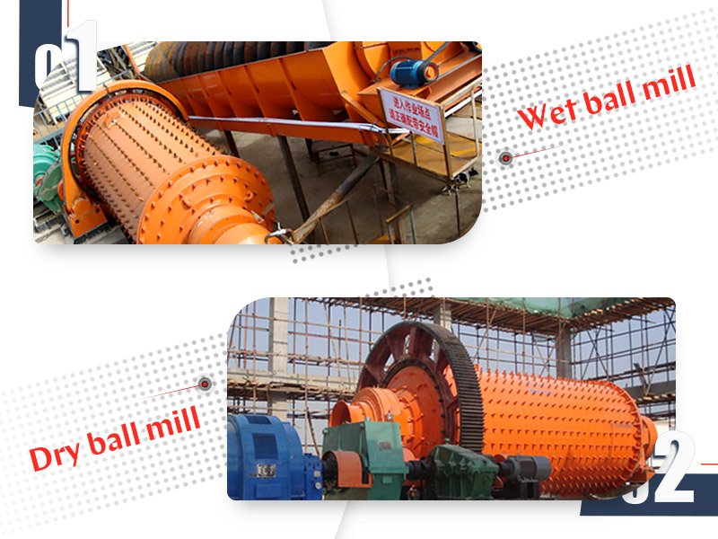 wet ball mill and dryer ball mill