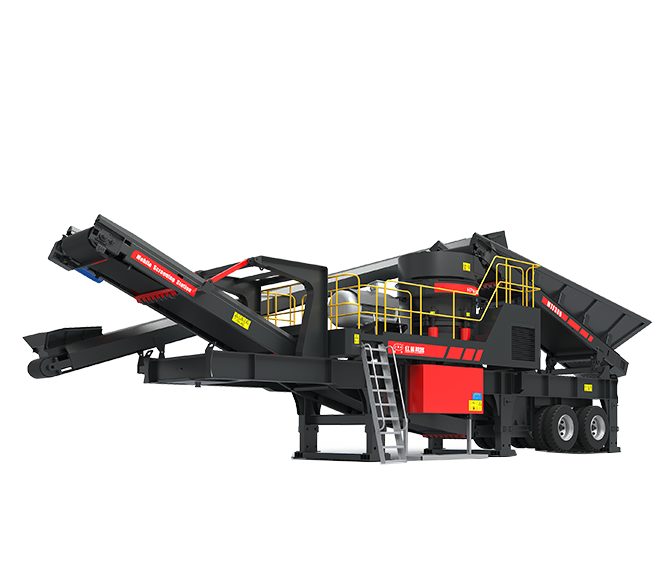 Wheeled Mobile Cone Crusher Station