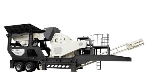 Wheeled Mobile Impact Crusher Station