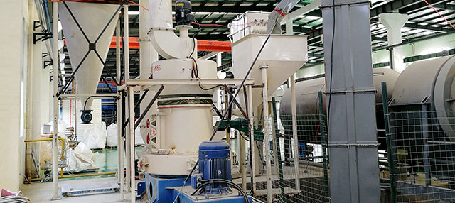Gypsum Grinding Production Line in India