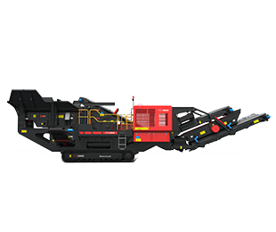 Wotetrack cone crusher station