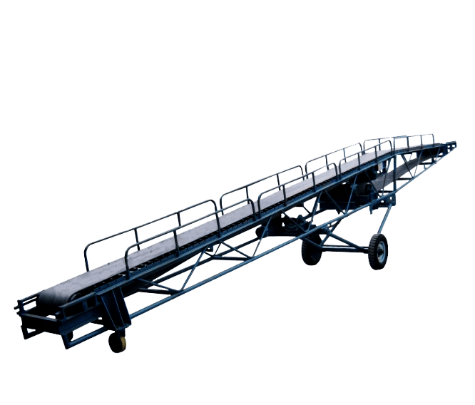 Mobile belt conveyor